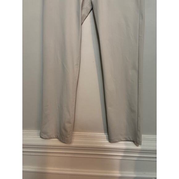 Rhone Pants Trousers 30X32 Straight Leg Light Tan Flat Front Button Snap - Picture 4 of 9